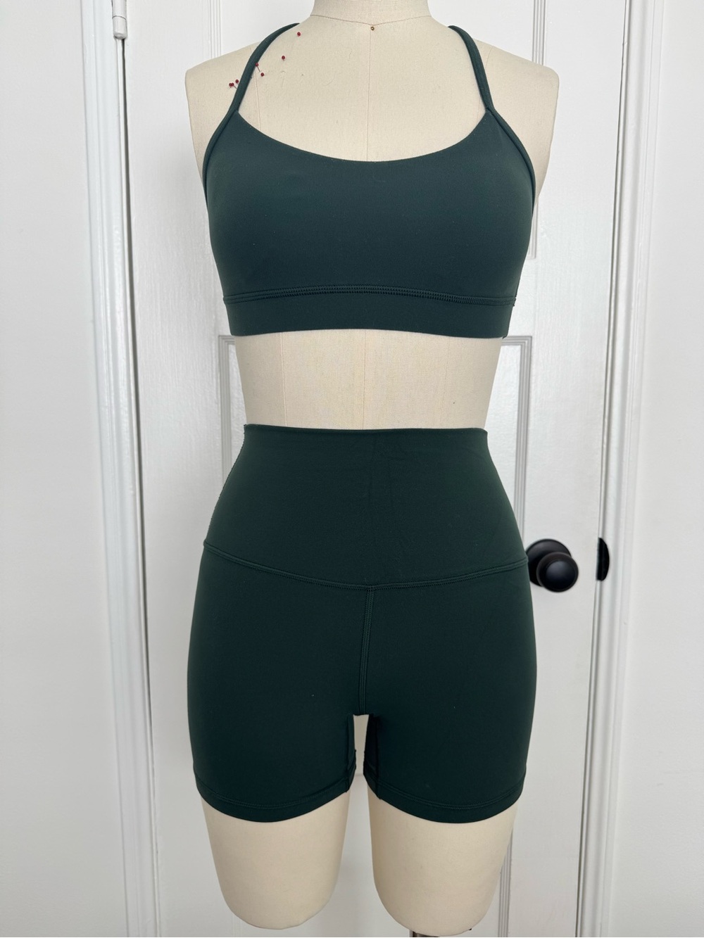 SHORTS Align High Rise Shorts 4” in Legacy Green